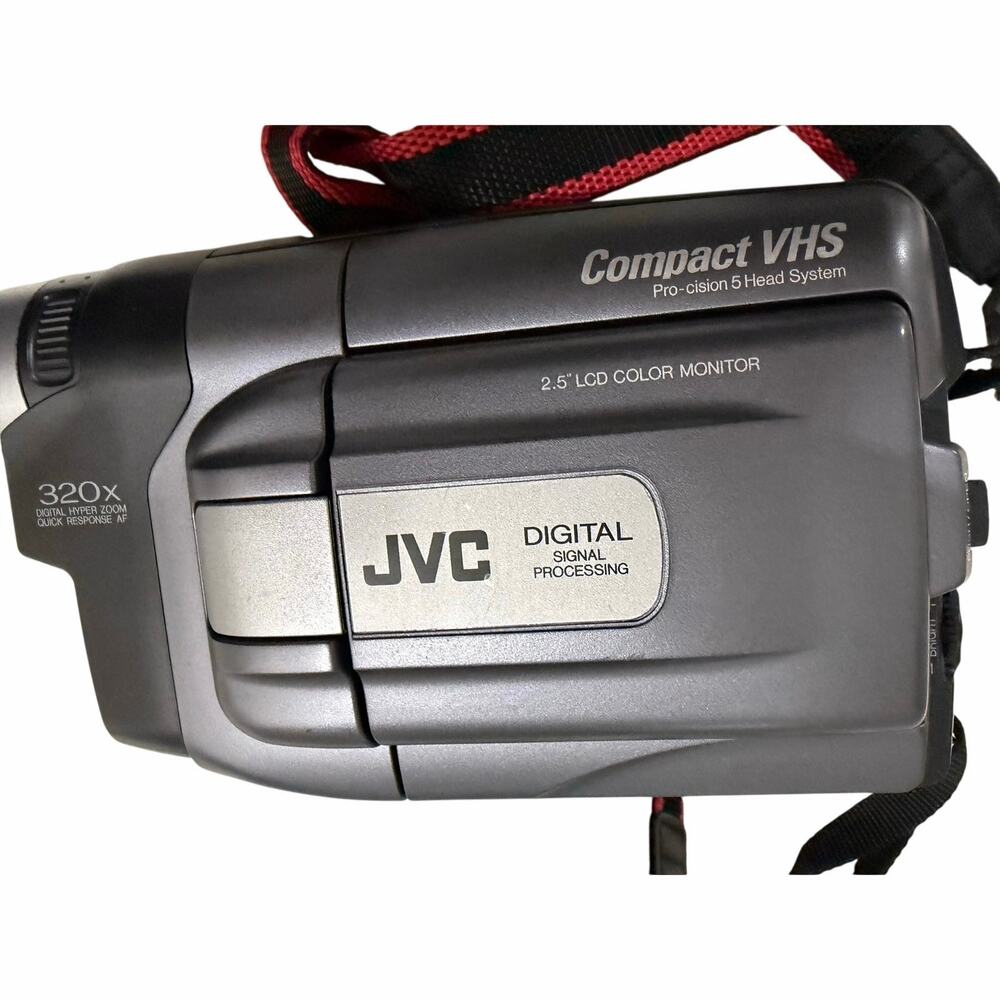 JVC GR-AXM310U Compact VHS-C Camcorder Kit Vtg 1999 | AS IS